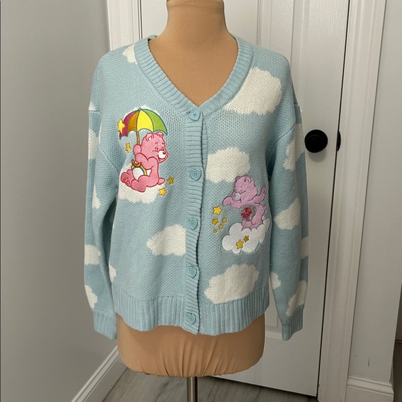Care Bears Cloud Chunky Knit Skimmer Cardigan - Picture 5 of 11